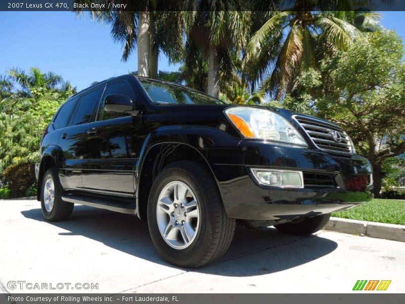Black Onyx / Ivory 2007 Lexus GX 470