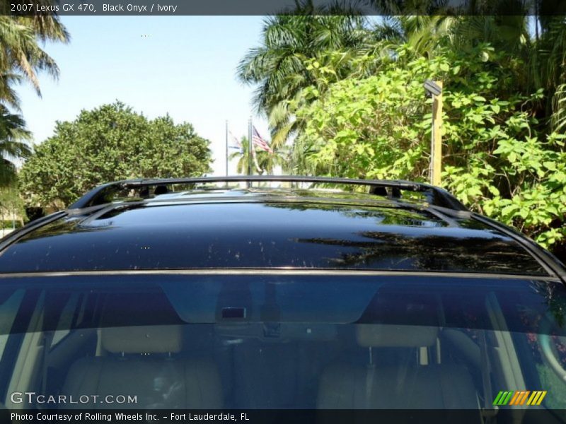 Black Onyx / Ivory 2007 Lexus GX 470