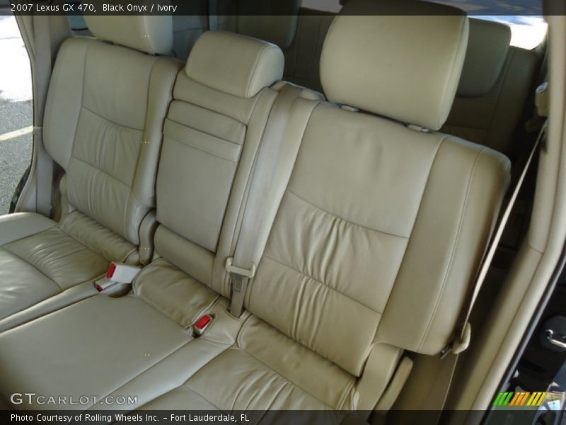 Rear Seat of 2007 GX 470