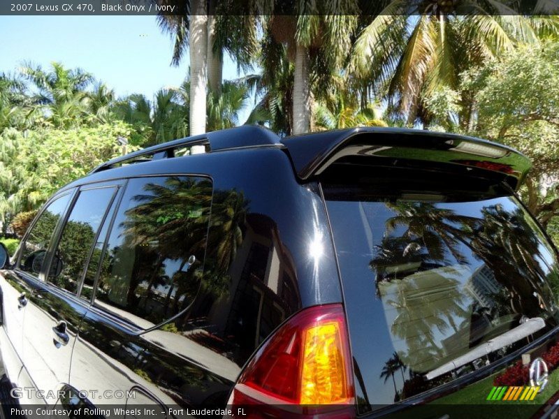Black Onyx / Ivory 2007 Lexus GX 470