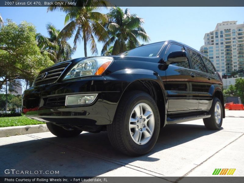 Black Onyx / Ivory 2007 Lexus GX 470