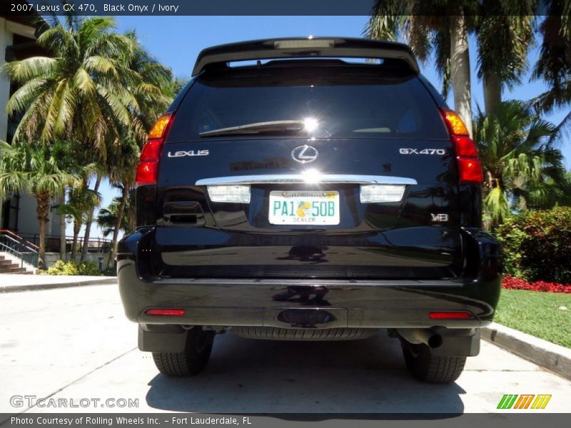 Black Onyx / Ivory 2007 Lexus GX 470