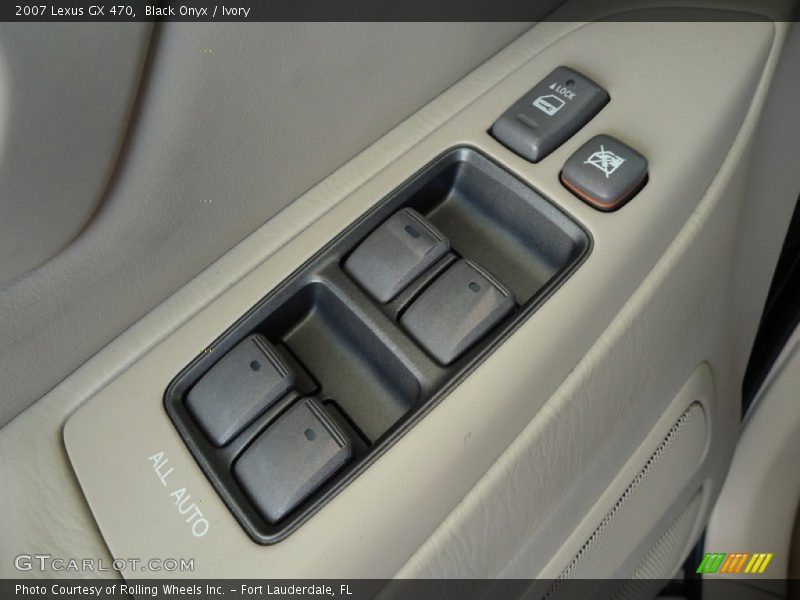 Controls of 2007 GX 470
