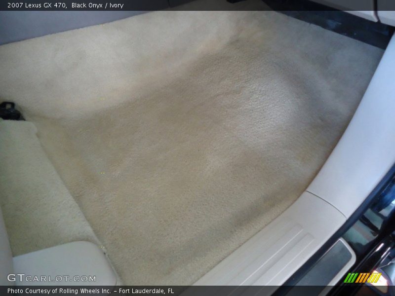 Black Onyx / Ivory 2007 Lexus GX 470