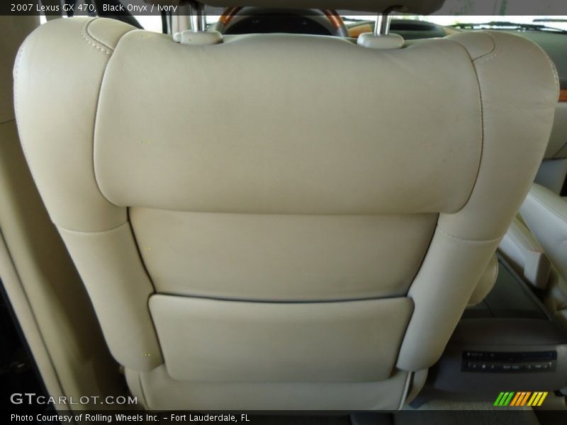 Black Onyx / Ivory 2007 Lexus GX 470