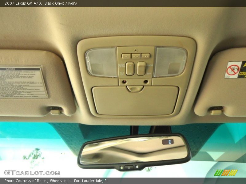 Black Onyx / Ivory 2007 Lexus GX 470