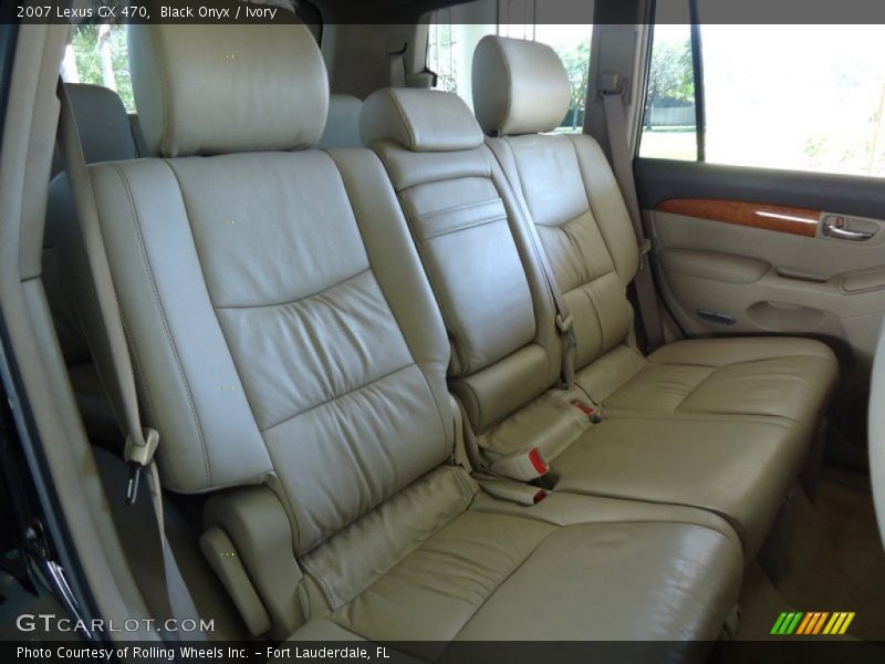 Rear Seat of 2007 GX 470