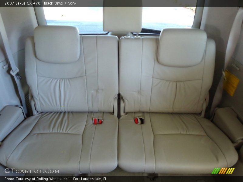 Rear Seat of 2007 GX 470