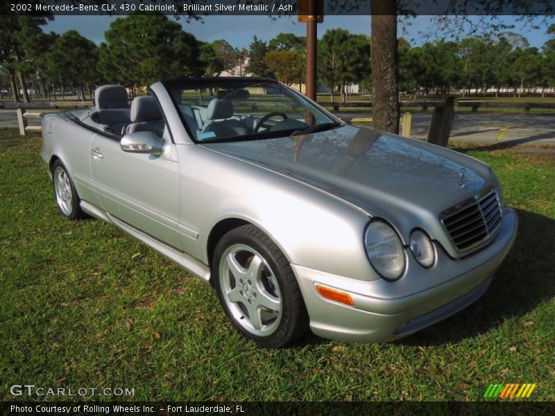 Front 3/4 View of 2002 CLK 430 Cabriolet