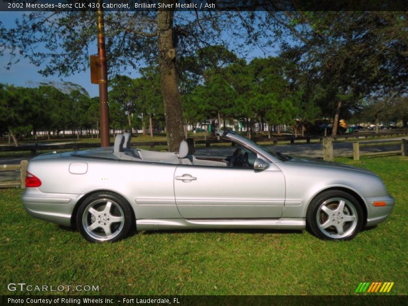  2002 CLK 430 Cabriolet Brilliant Silver Metallic