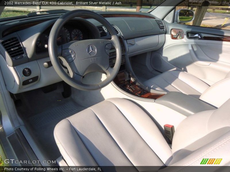  2002 CLK 430 Cabriolet Ash Interior