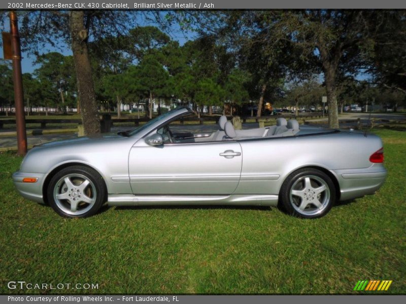  2002 CLK 430 Cabriolet Brilliant Silver Metallic
