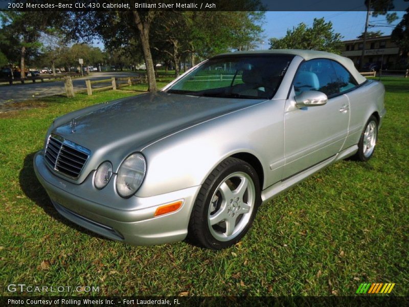 Front 3/4 View of 2002 CLK 430 Cabriolet