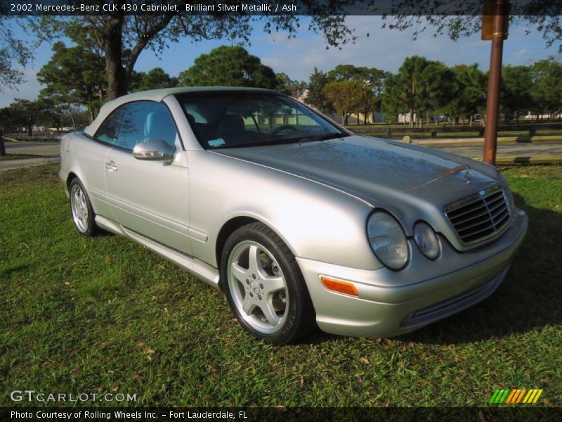  2002 CLK 430 Cabriolet Brilliant Silver Metallic