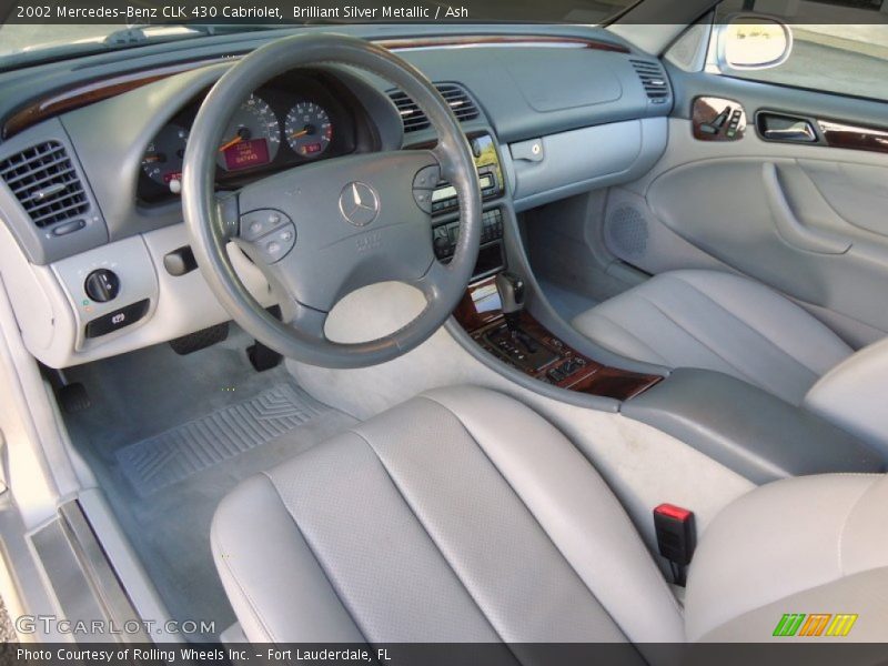  2002 CLK 430 Cabriolet Ash Interior
