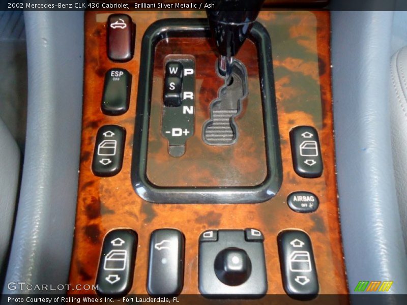  2002 CLK 430 Cabriolet 5 Speed Automatic Shifter