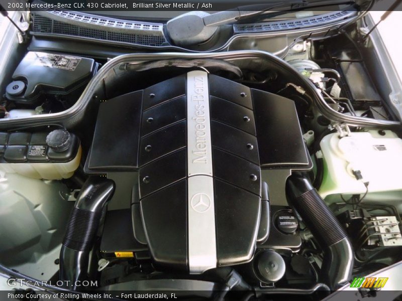  2002 CLK 430 Cabriolet Engine - 4.3 Liter SOHC 24-Valve V8