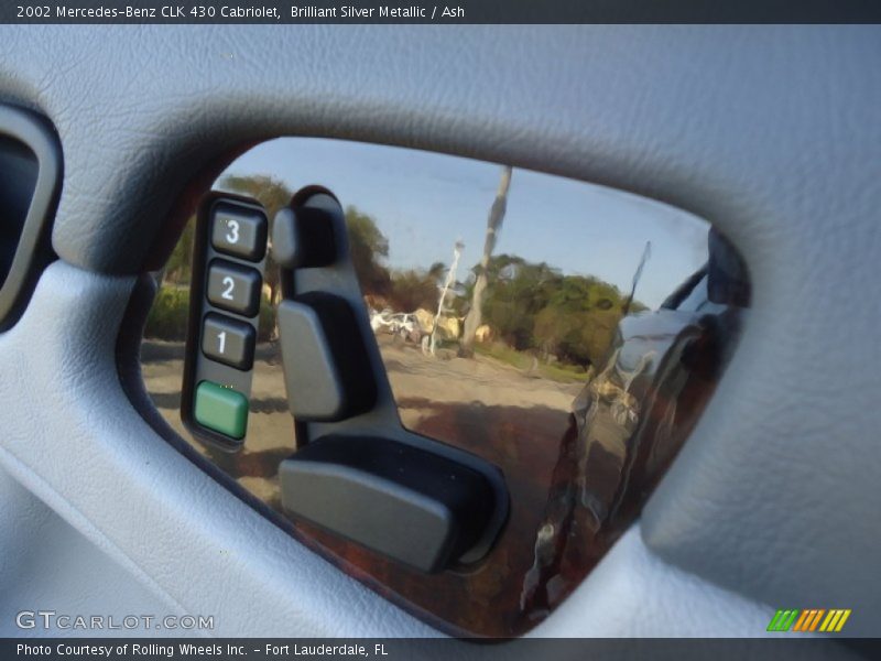 Controls of 2002 CLK 430 Cabriolet