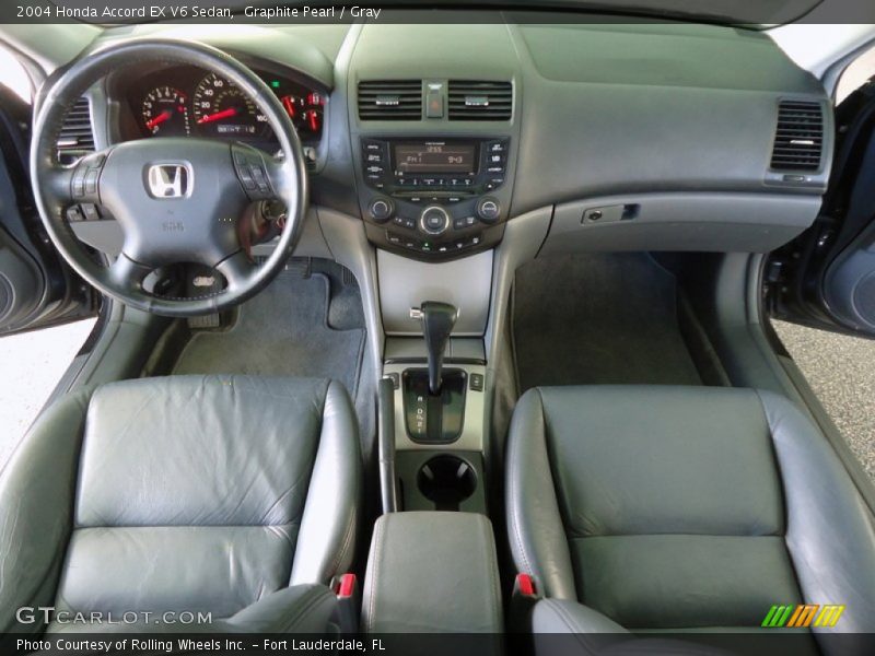  2004 Accord EX V6 Sedan Gray Interior