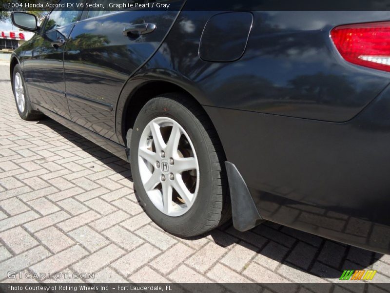 Graphite Pearl / Gray 2004 Honda Accord EX V6 Sedan