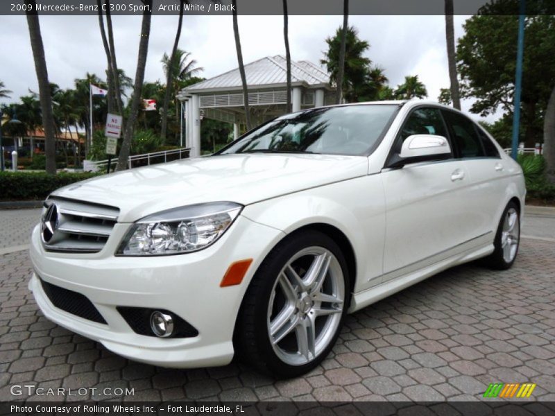 Front 3/4 View of 2009 C 300 Sport