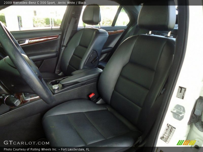 Front Seat of 2009 C 300 Sport