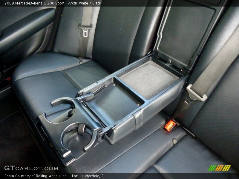 Arctic White / Black 2009 Mercedes-Benz C 300 Sport