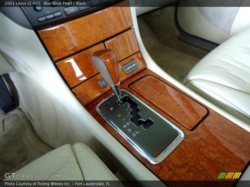 Blue Onyx Pearl / Black 2001 Lexus LS 430