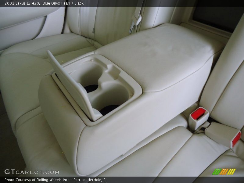 Blue Onyx Pearl / Black 2001 Lexus LS 430