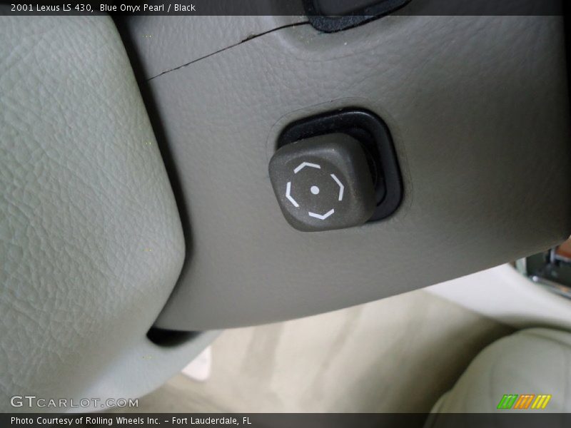 Blue Onyx Pearl / Black 2001 Lexus LS 430