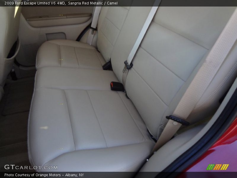 Sangria Red Metallic / Camel 2009 Ford Escape Limited V6 4WD