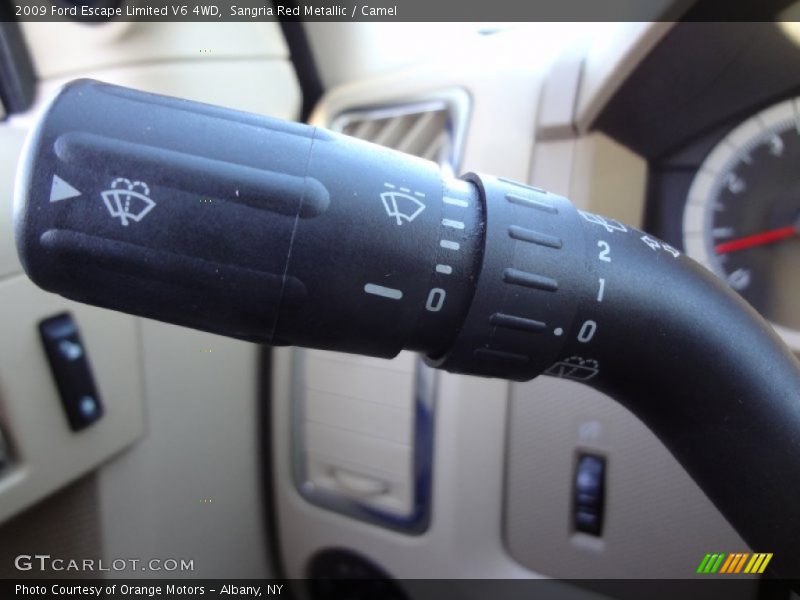 Sangria Red Metallic / Camel 2009 Ford Escape Limited V6 4WD