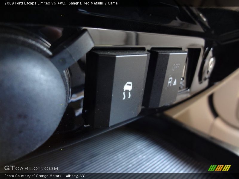 Sangria Red Metallic / Camel 2009 Ford Escape Limited V6 4WD