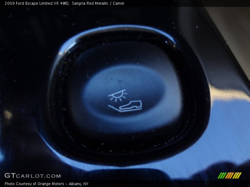 Sangria Red Metallic / Camel 2009 Ford Escape Limited V6 4WD