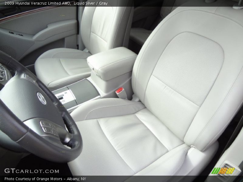 Liquid Silver / Gray 2009 Hyundai Veracruz Limited AWD
