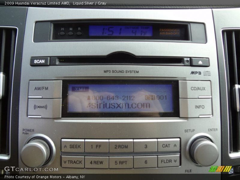 Audio System of 2009 Veracruz Limited AWD