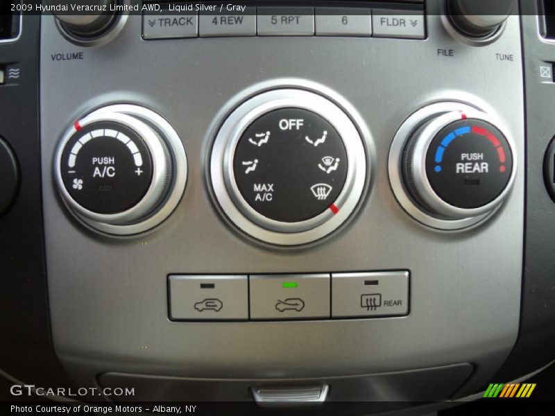 Controls of 2009 Veracruz Limited AWD