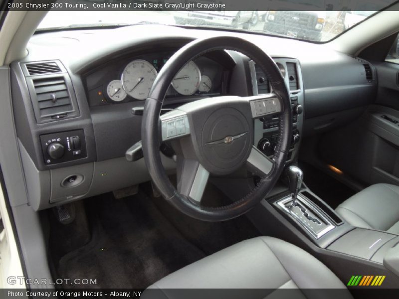 Cool Vanilla / Dark Slate Gray/Light Graystone 2005 Chrysler 300 Touring