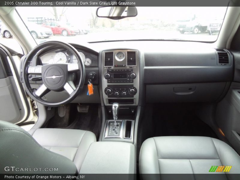 Cool Vanilla / Dark Slate Gray/Light Graystone 2005 Chrysler 300 Touring