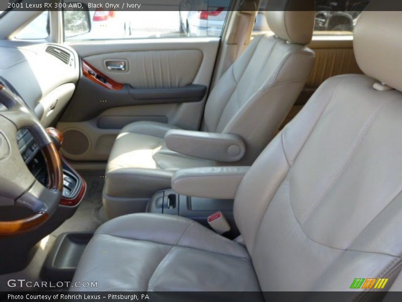 Black Onyx / Ivory 2001 Lexus RX 300 AWD