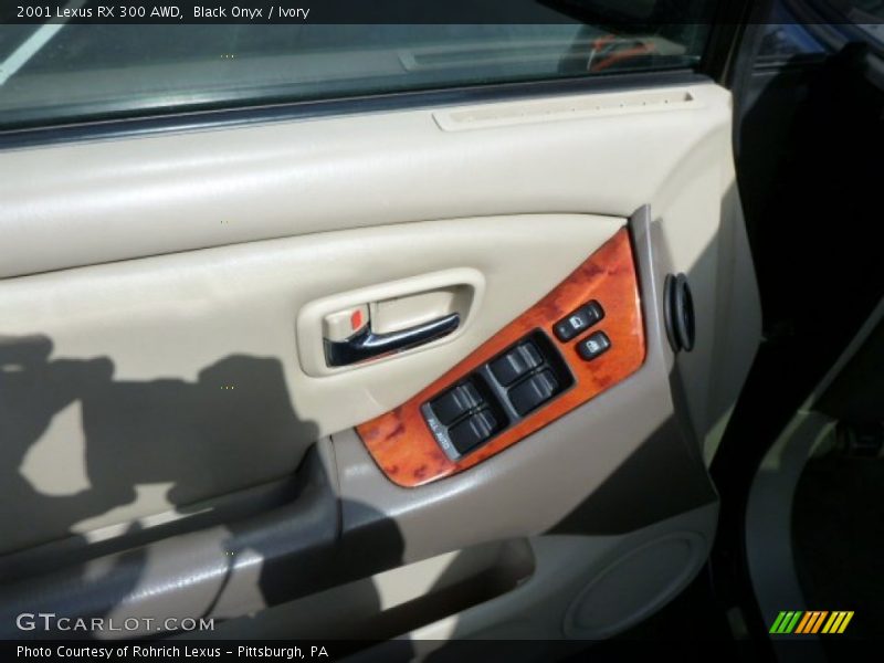 Black Onyx / Ivory 2001 Lexus RX 300 AWD