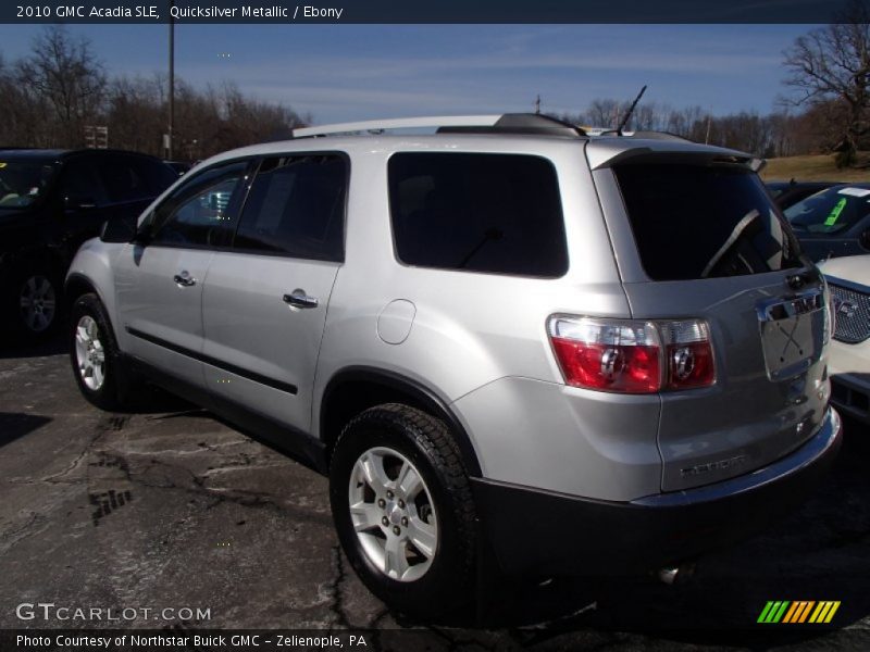 Quicksilver Metallic / Ebony 2010 GMC Acadia SLE