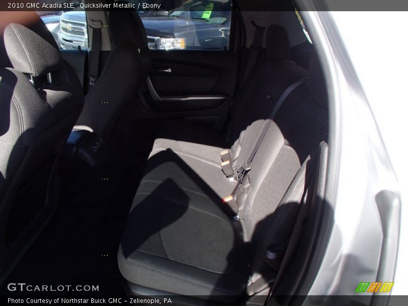 Quicksilver Metallic / Ebony 2010 GMC Acadia SLE