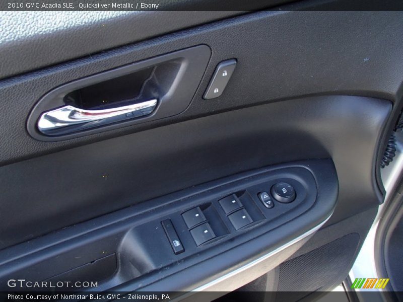 Quicksilver Metallic / Ebony 2010 GMC Acadia SLE