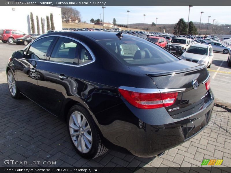 Carbon Black Metallic / Ebony 2013 Buick Verano Premium