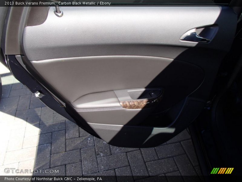 Carbon Black Metallic / Ebony 2013 Buick Verano Premium