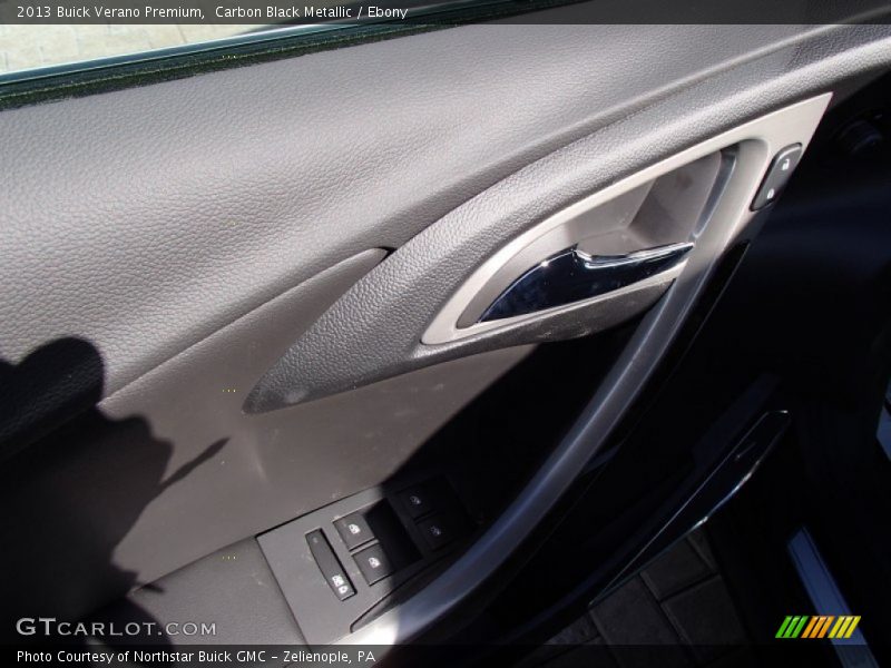 Carbon Black Metallic / Ebony 2013 Buick Verano Premium