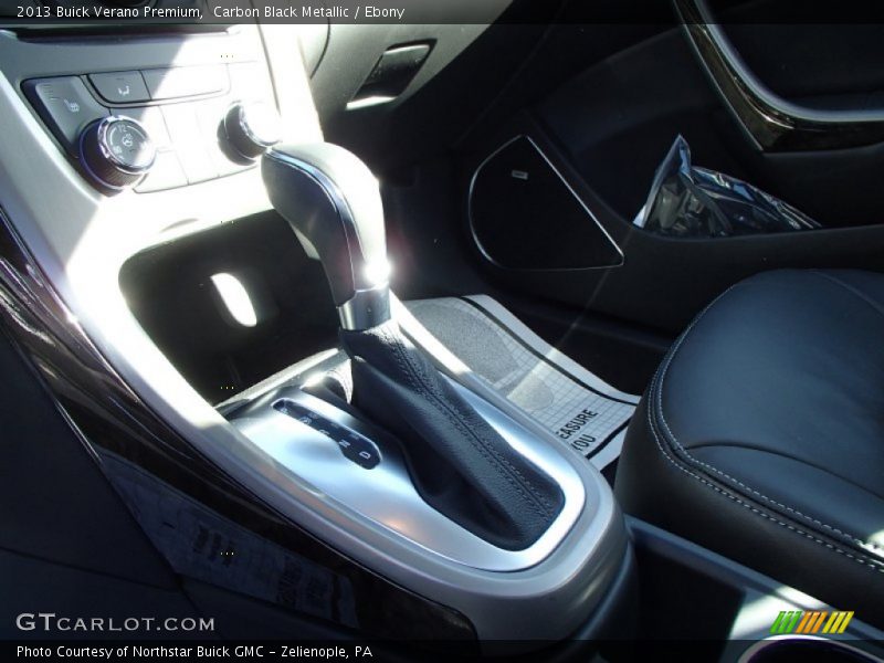Carbon Black Metallic / Ebony 2013 Buick Verano Premium