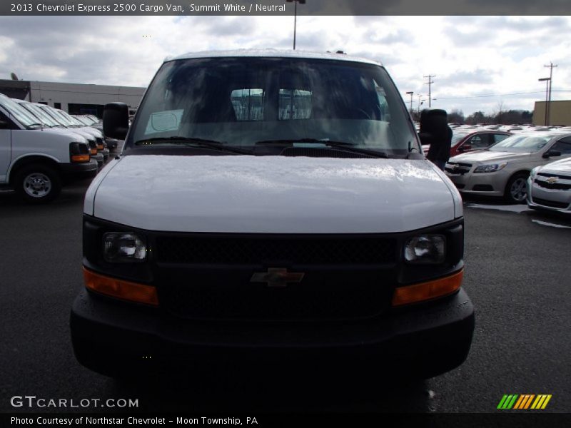 Summit White / Neutral 2013 Chevrolet Express 2500 Cargo Van