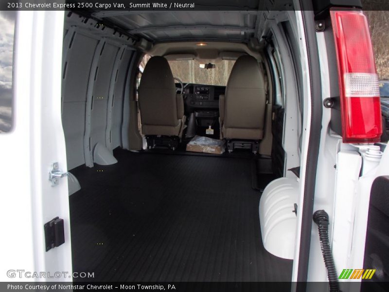 Summit White / Neutral 2013 Chevrolet Express 2500 Cargo Van